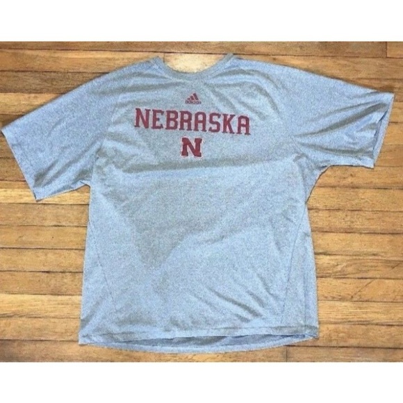 adidas Other - NEBRASKA HUSKERS ADIDAS CLIMALITE  SHIRT SIZE 2XL